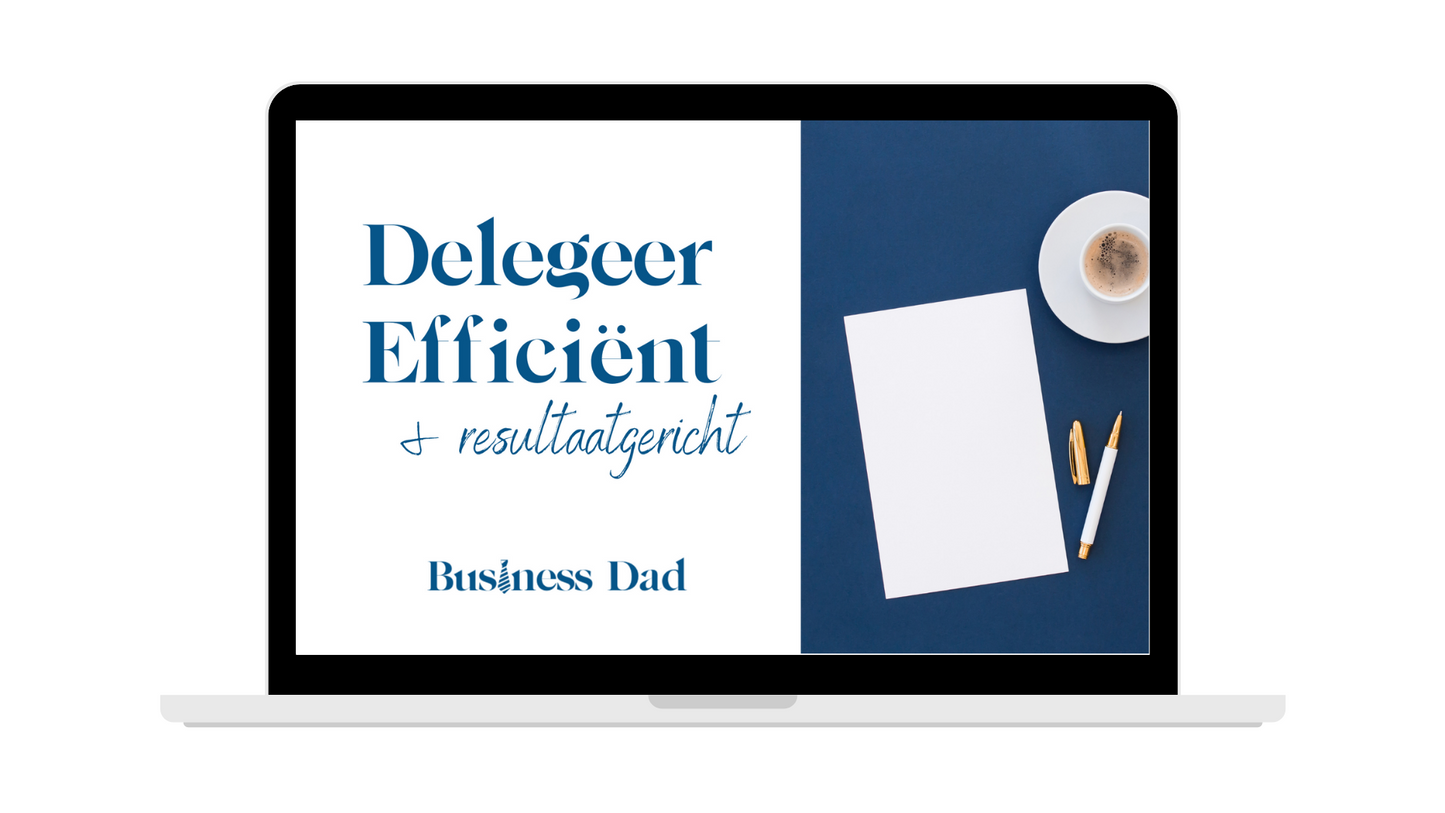 Mini-cursus: Delegeer Efficiënt en Resultaatgericht